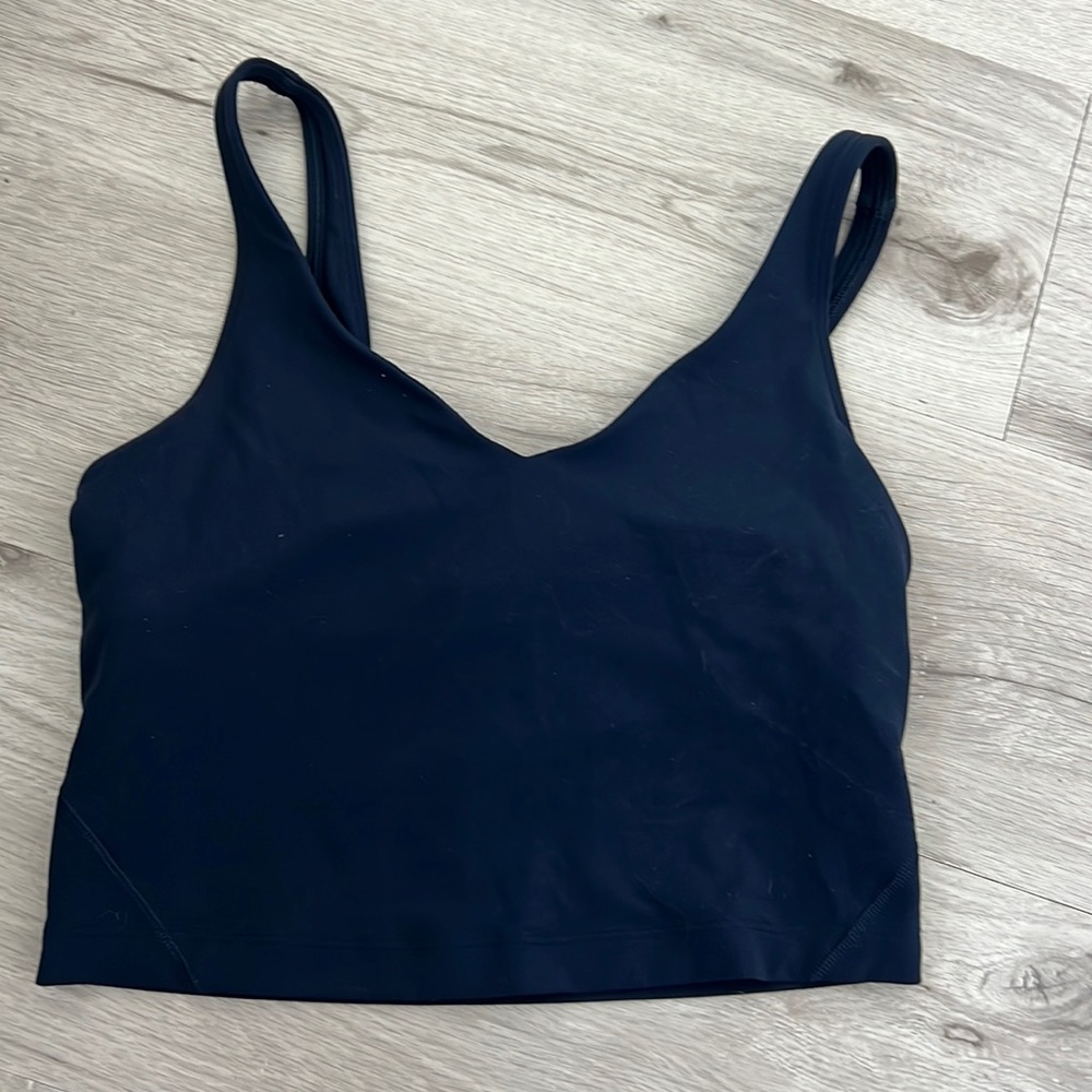 lululemon align tank top navy blue